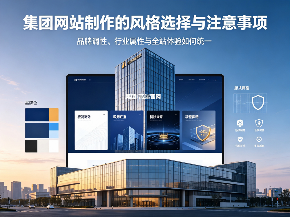 集团网站制作的风格选择与注意事项.png