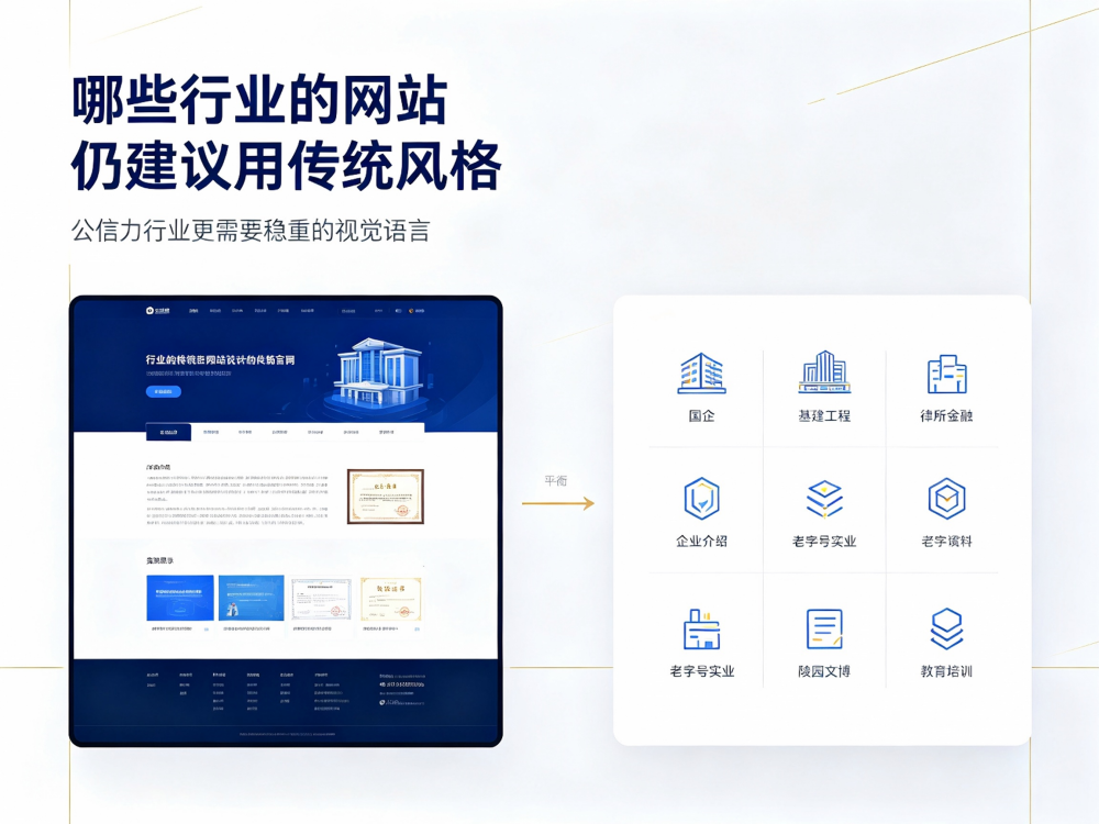 哪些行业的网站仍建议用传统风格.png