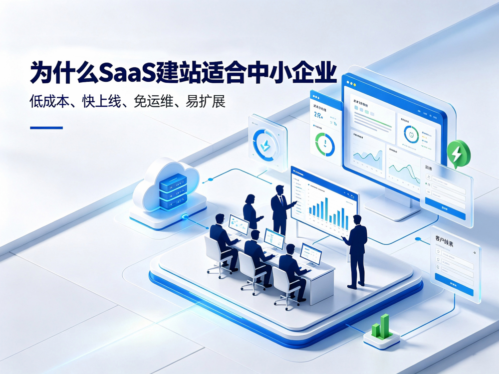 为什么对于中小企业来说，SaaS 建站是不错的选择