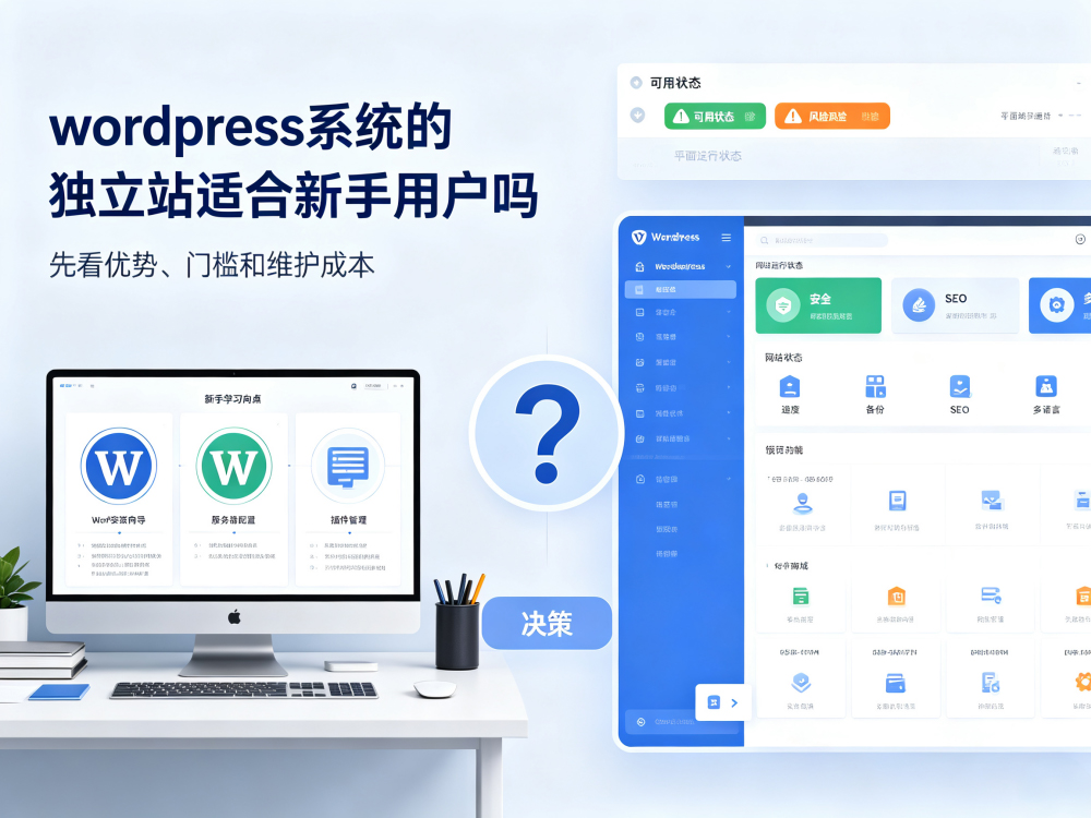 wordpress 系统的独立站适合新手用户吗