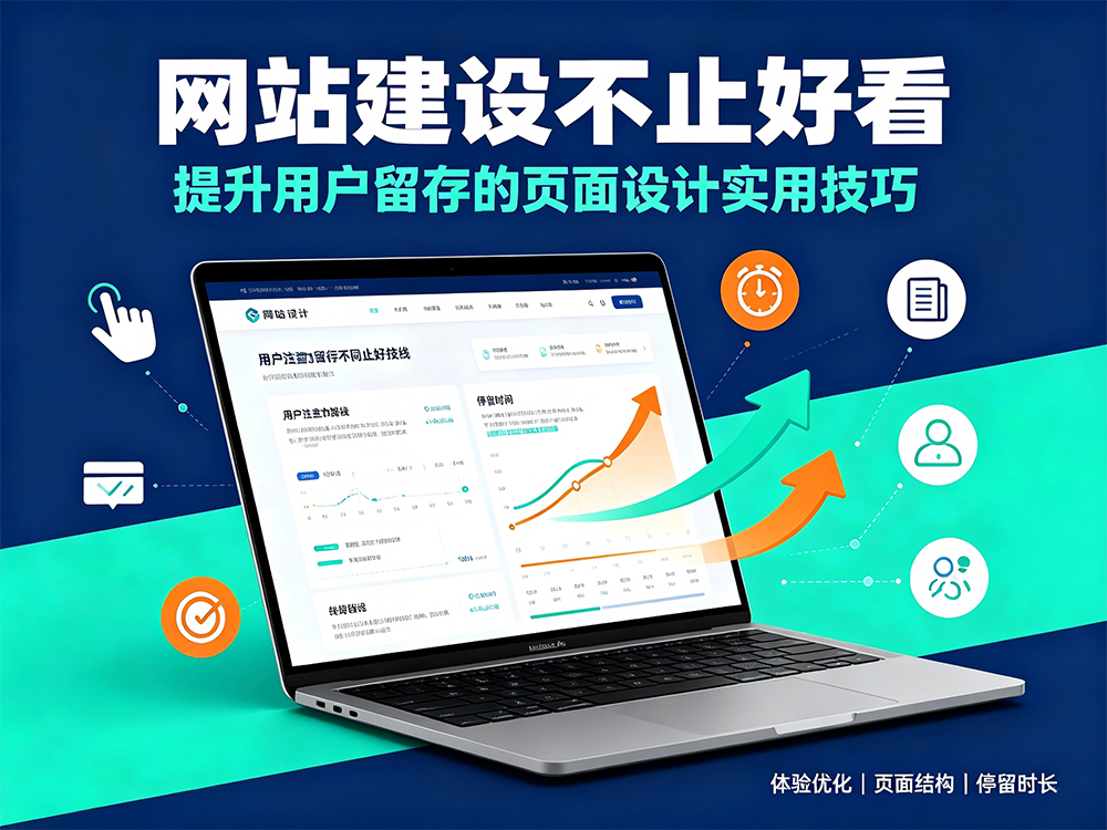 网站建设不止好看：提升用户留存的页面设计实用技巧